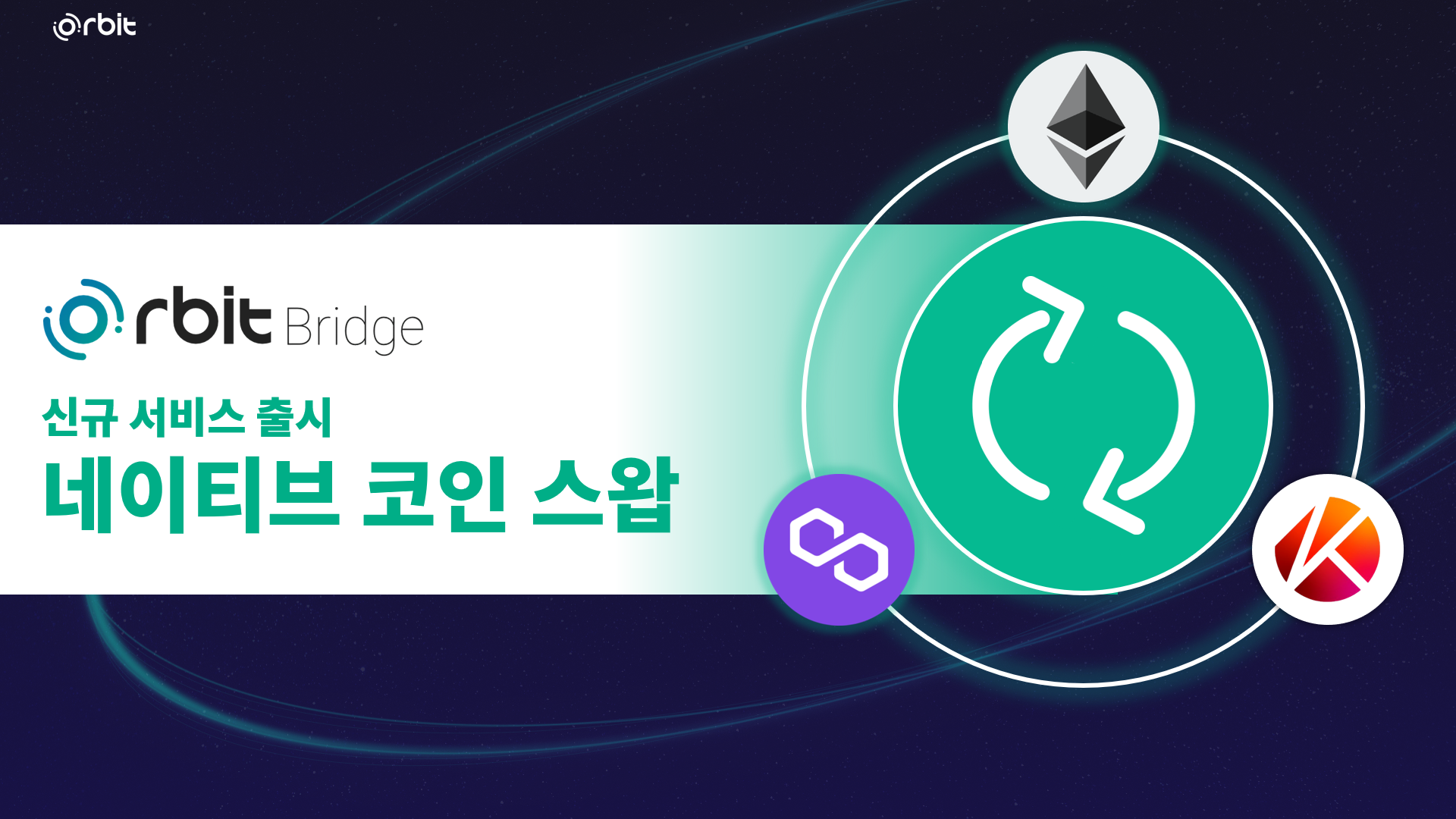 오르빗 브릿지: 네이티브 코인 스왑 서비스 출시. 오르빗 체인 커뮤니티 여러분 안녕하세요. | by OrbitChain | Orbit  Chain | Medium