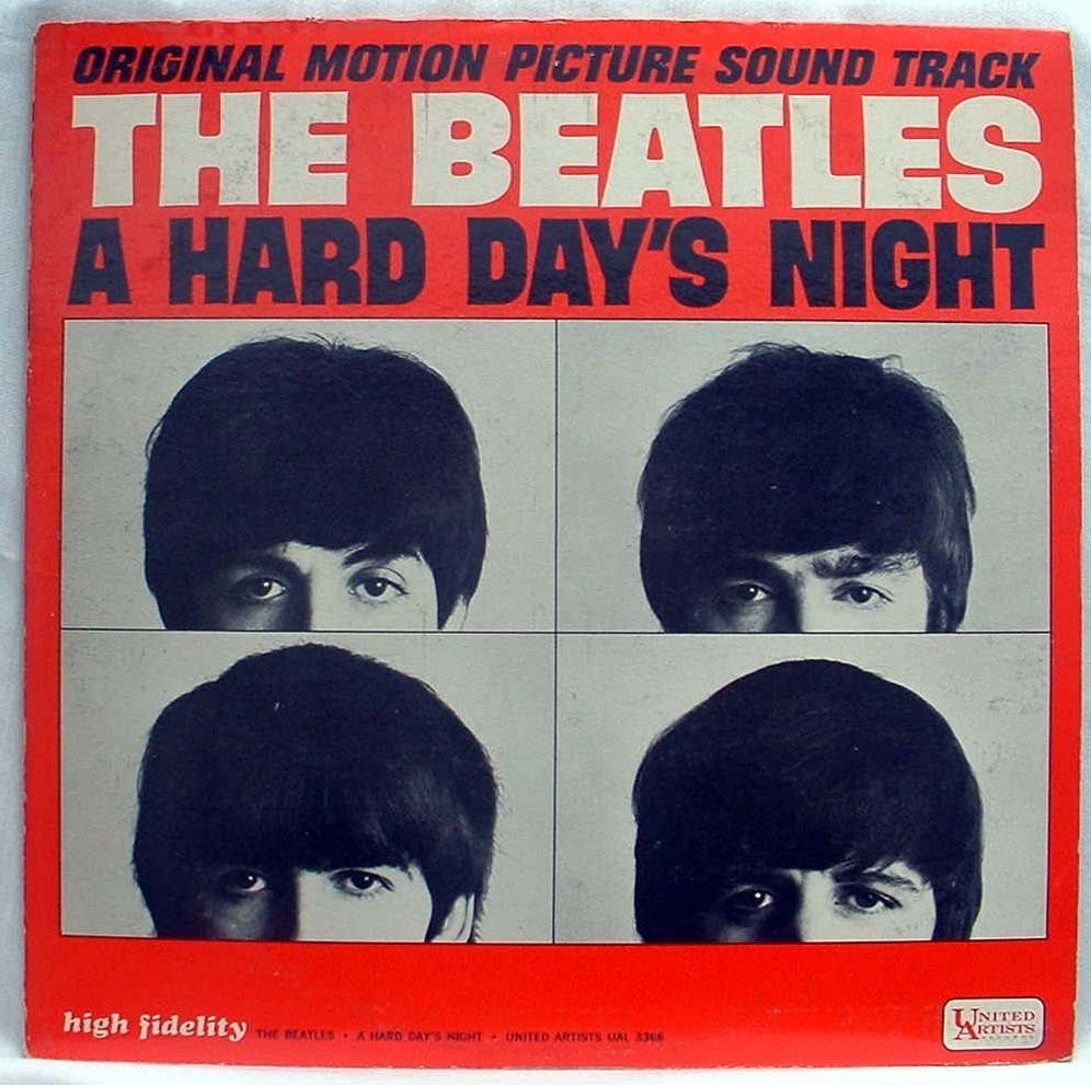 The Beatles A Hard Day's Night フィリピン盤 LP A Hard Day's Night