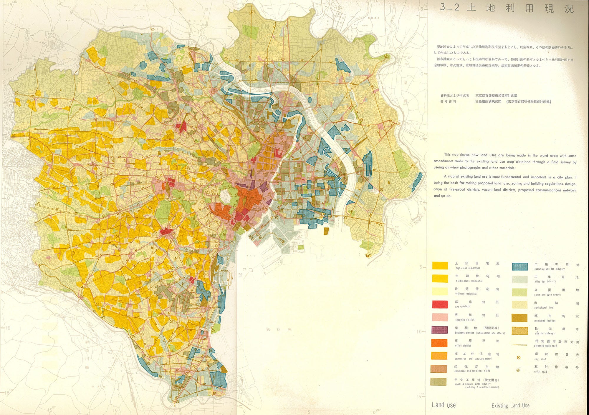 TOKYO 銭湯 MAP Tokyo vintage GIS: zoning and land use | by Ben Bansal | Medium