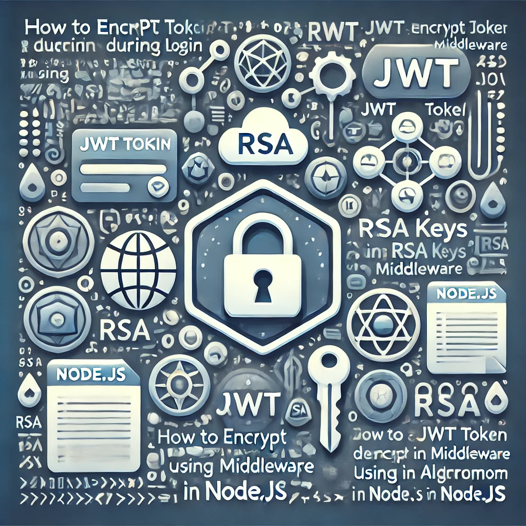 Encrypt and Decrypt JWT Token using RSA Algorithm in Node.js | by CodeTalks  | Medium