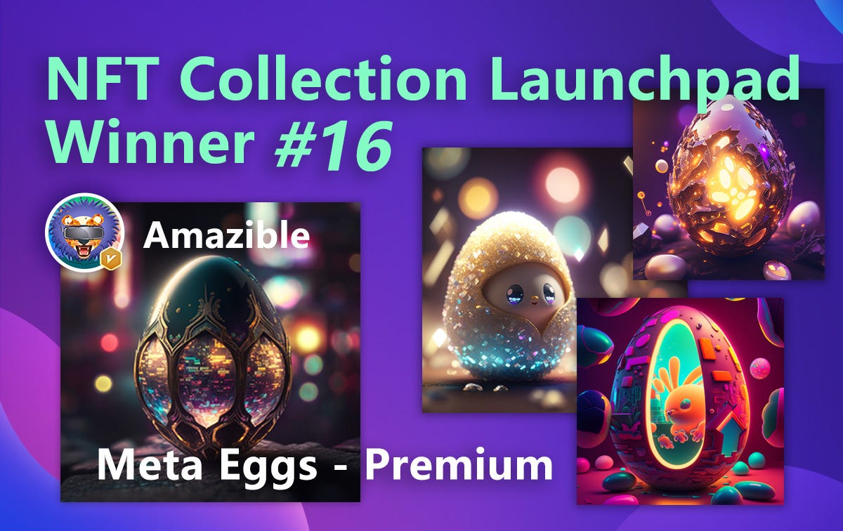 NFT Collection Launchpad Winner #16 | Amazible | by Uptick Network | Medium