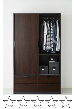 IKEA ワードローブ TRYSIL IKEA Trysil Wardrobe: 0/5 Stars. “What do you think is the
