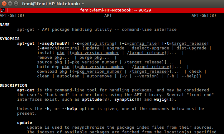 Linux apt command line - A Beginners Guide to using apt-get commands in Linux(Ubuntu) | by ...