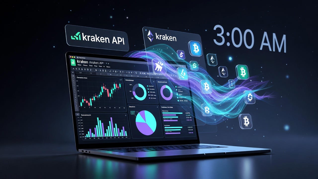 How to Build a Real-Time Crypto Portfolio in Google Sheets Using Kraken API  | by Robert Hernández Martínez | Jan, 2026 | Medium