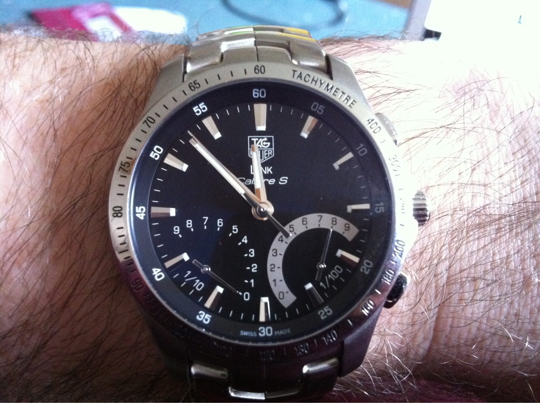 Hand Alignment on a Tag Heuer Link Calibre S | by Bruce Gilmour