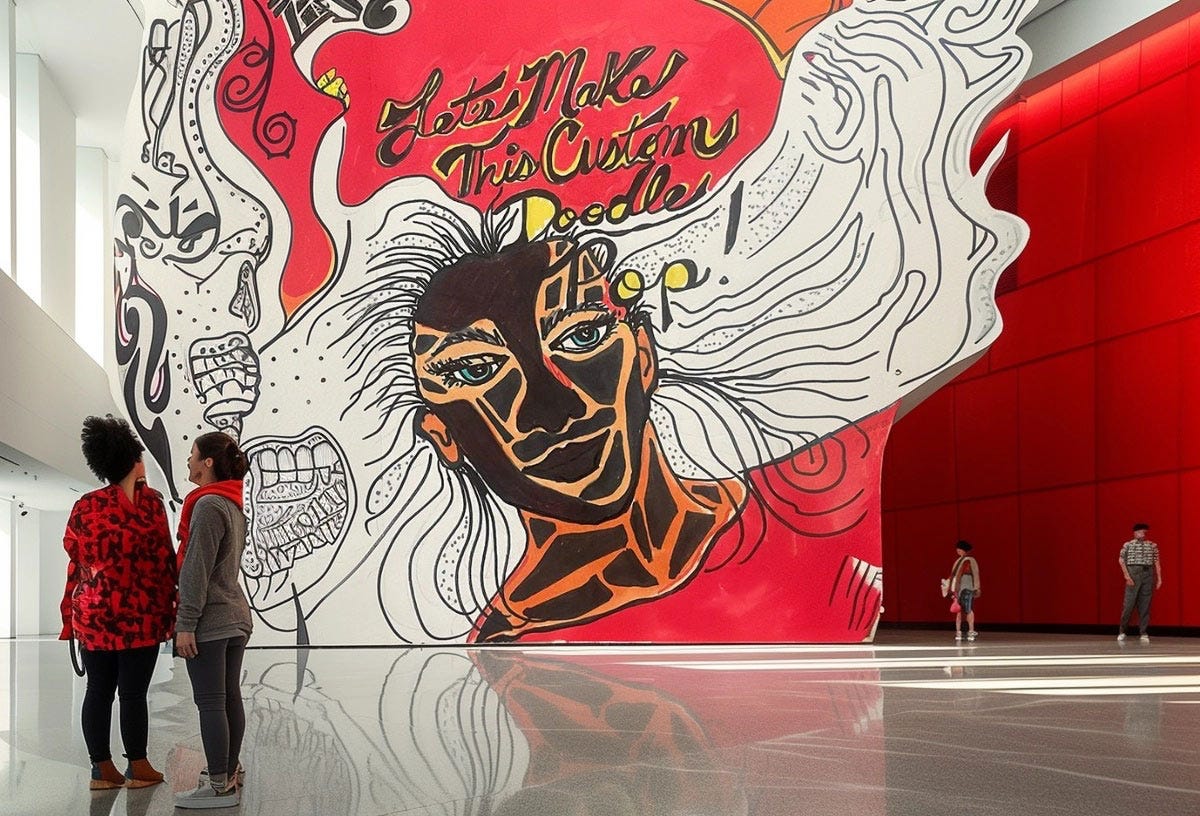 Have some fun with Midjourney Layers and custom doodles | by Julia Fletcher  | Medium