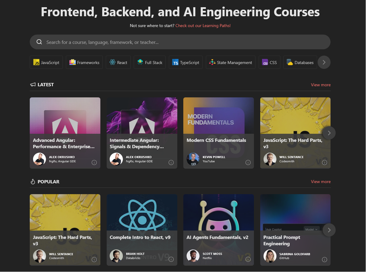 I Tried 30+ Frontend Masters Courses: Here Are My Top 5 Recommendations | by Soma | Javarevisited | Medium