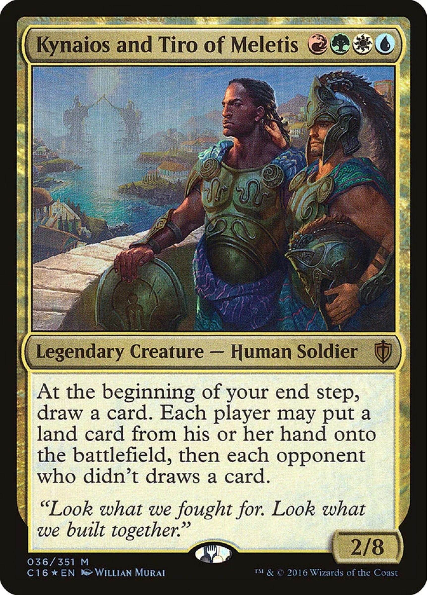 Five best 'Magic: The Gathering' group-hug commanders that's not 'Kynaios  and Tiro of Meletis' | by Twigs Dunn | Medium