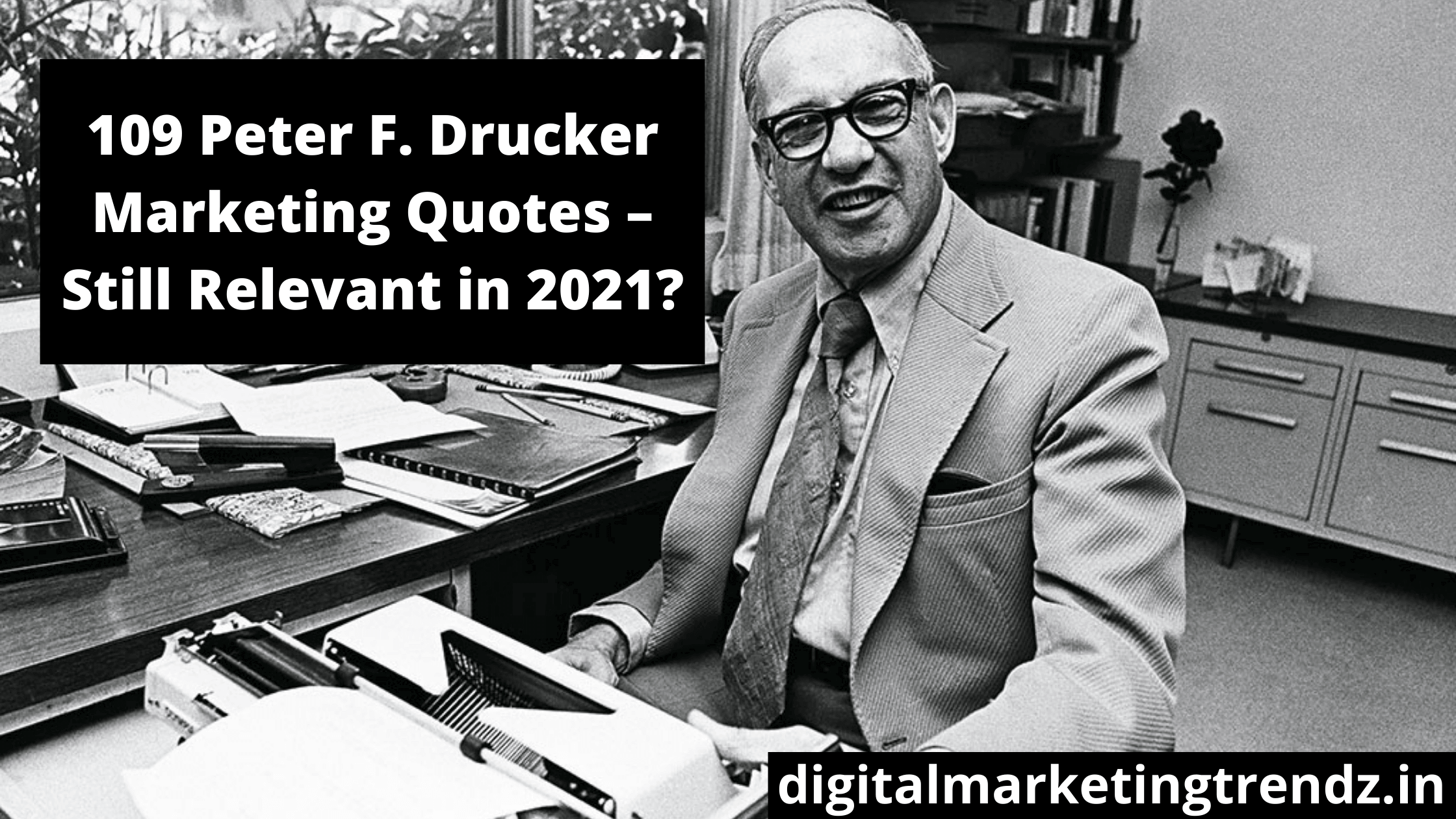 Peter Drucker Management Quote | TikTok, image size:2240x1260