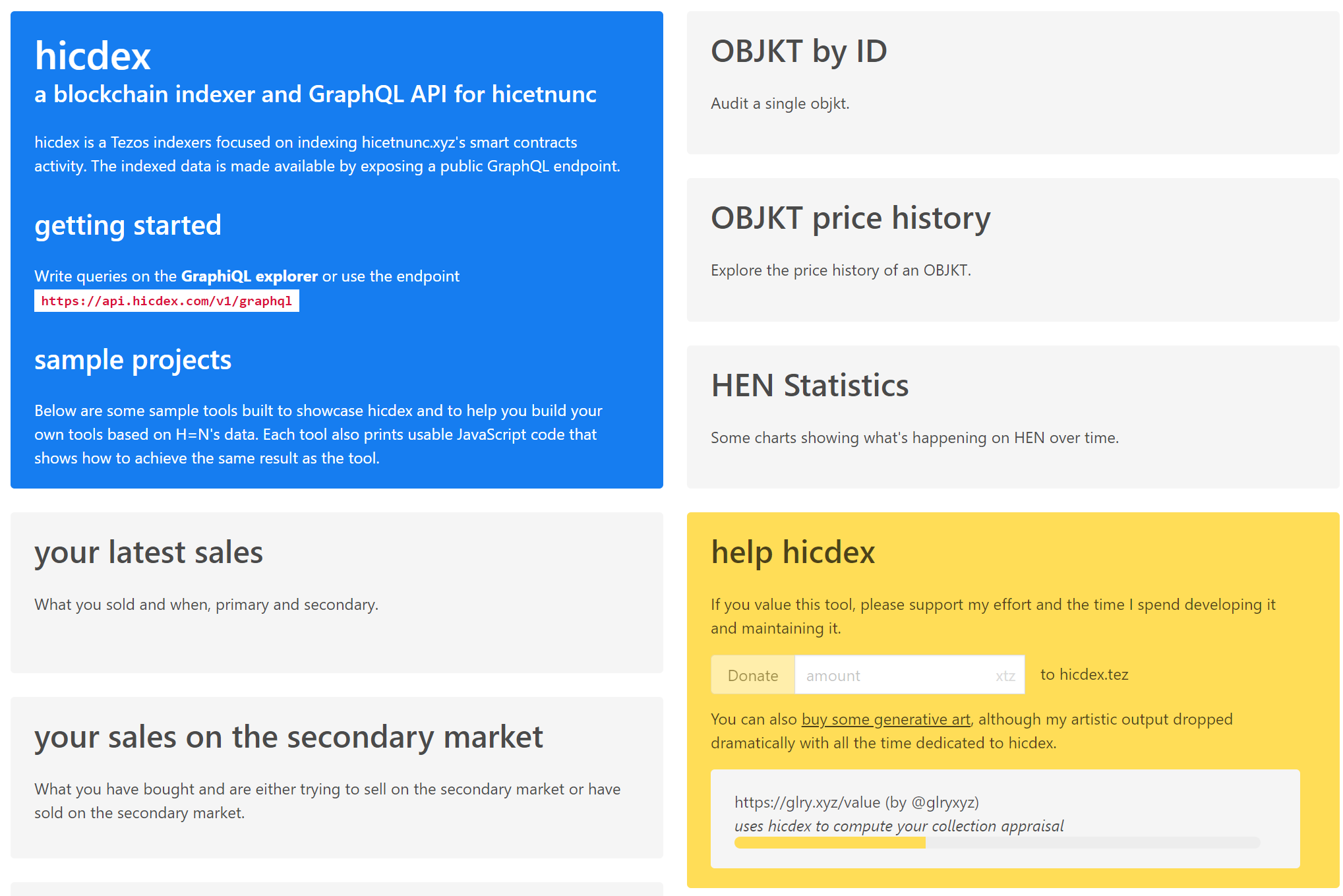 Hicdex: the Hic Et Nunc indexer. How to run your own instance of the Hic… |  by Leon Nicholls | Medium