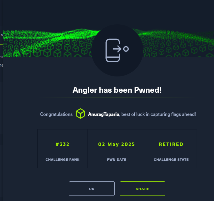 MATERIAL VALUES Boosted pack 未開封 HTB | Angler — trigger intent & hooking function arguments