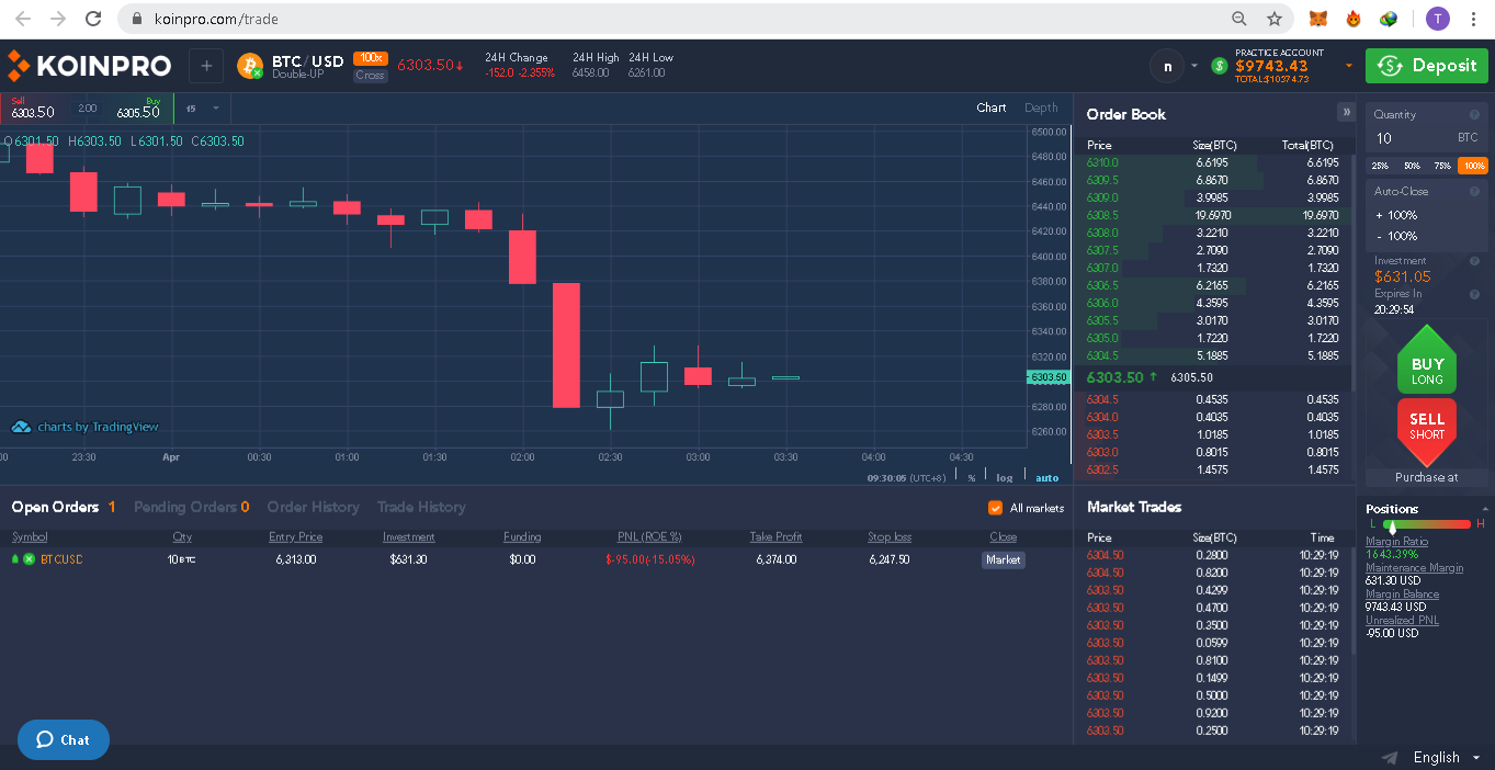 Review Koinpro —Trade Crypto and Stock CFDWith Bitcoin | by Tran Mr | Medium