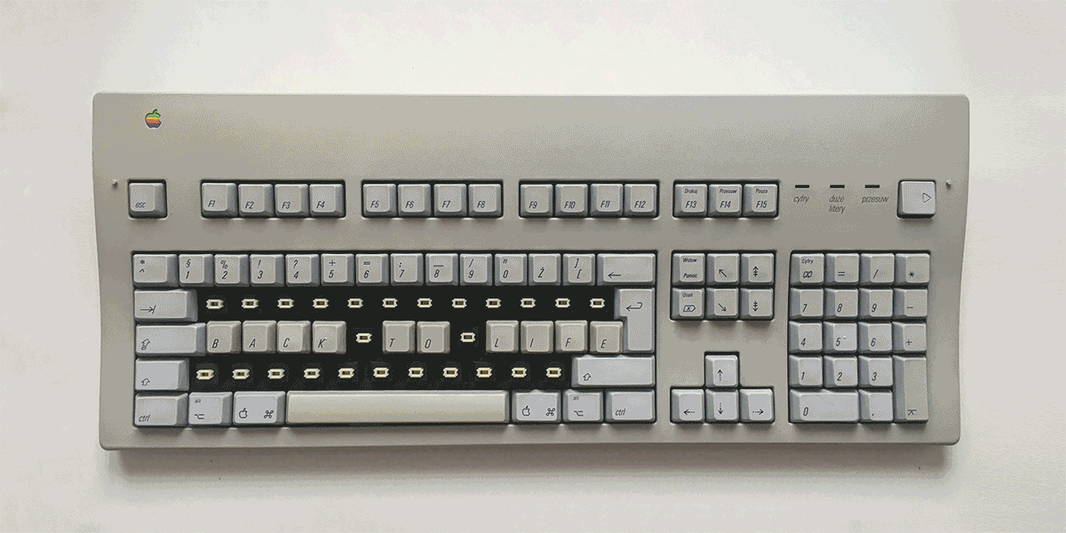 Apple extended keyboard II ALPSサーモン軸 Apple extended keyboard II ALPSサーモン軸 - メルカリ