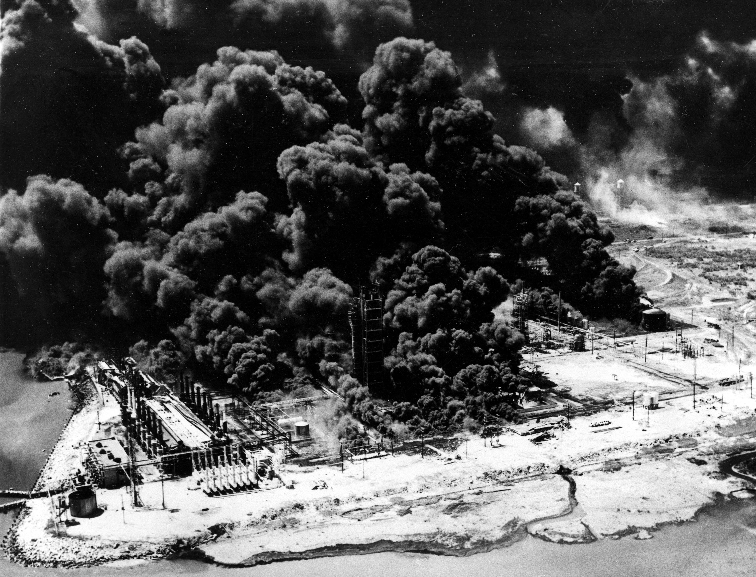 The largest non-nuclear explosion in U.S. history destroyed most