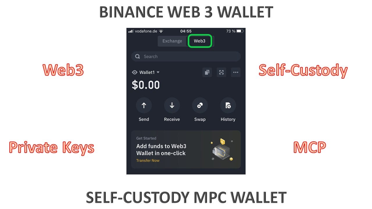 Binance Self-Custody Web3 Wallet Safety and Security | by 5-minute digital  safety power-ups | Medium