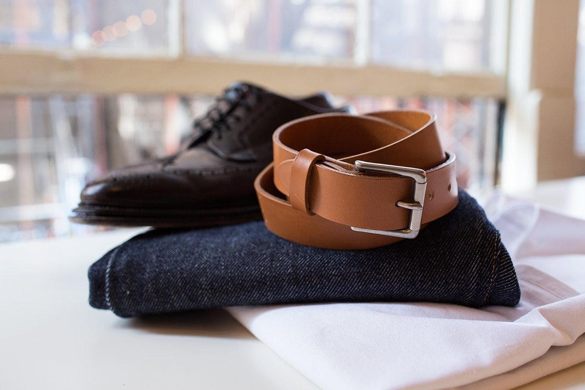 brown dress shoes and belt The New Rules of Matching Your Belt to Your Shoes | by Bespoke Post