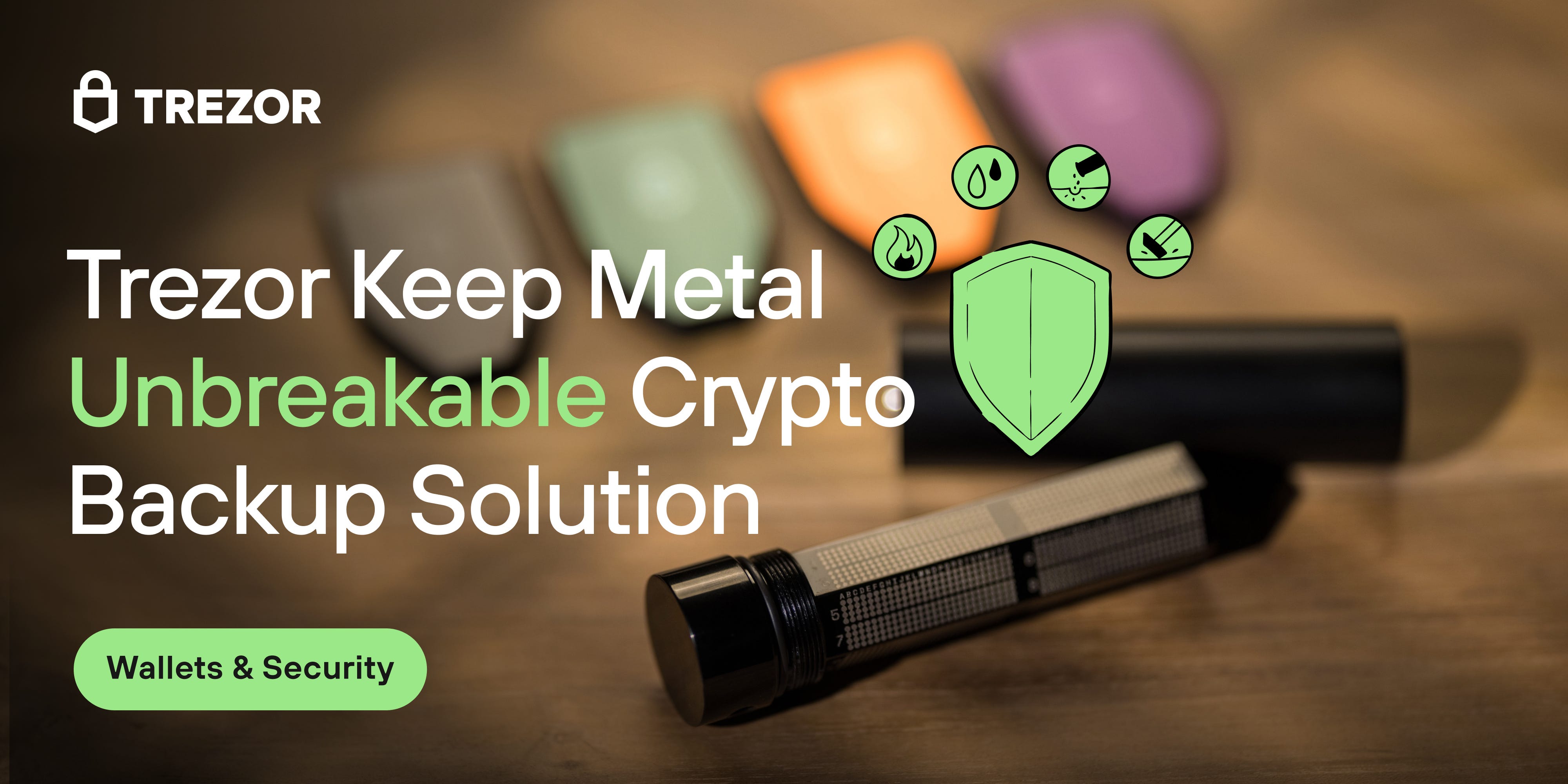 Trezor Keep Metal: Unbreakable Crypto Backup Solution for Ultimate Security  | by Billy Campbell | Trezor Blog