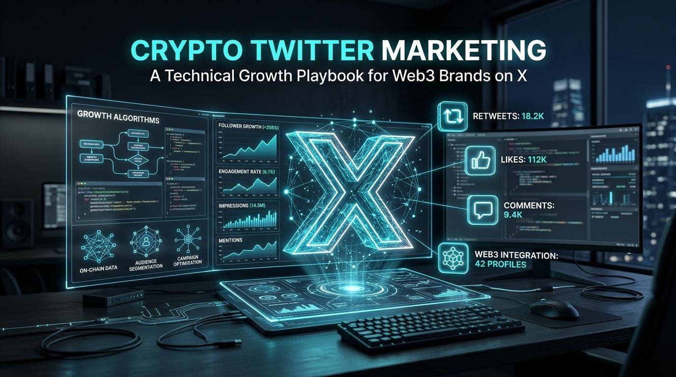 Crypto Twitter Marketing: A Practical X Growth Playbook for Web3