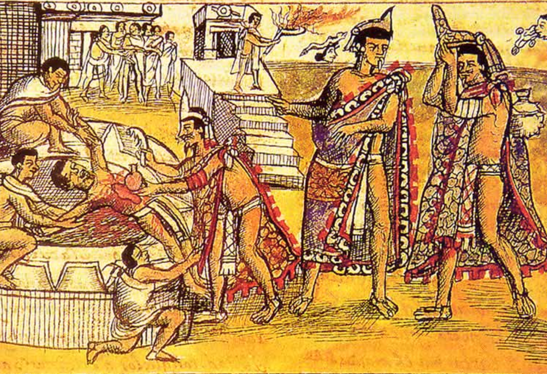Ancient Mayans Sacrifice