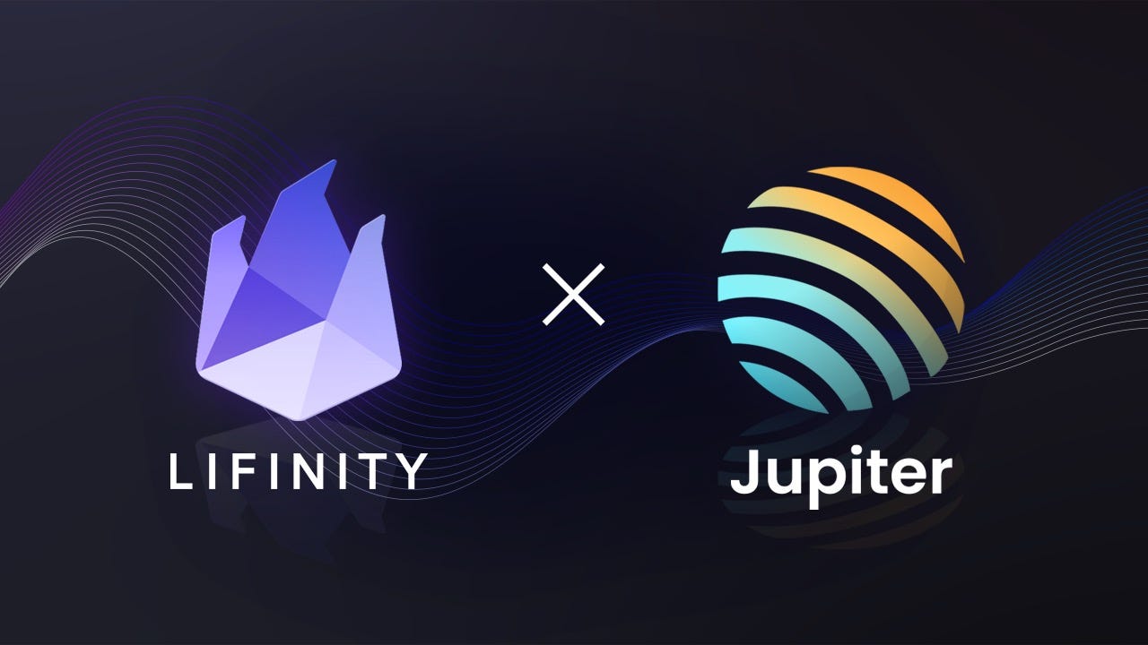 Lifinity Enters Into a Strategic Partnership with Jupiter | by Lifinity |  Medium