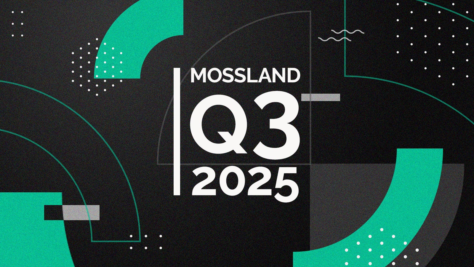 2025년 3분기 진행 사항 요약. 모스랜드 3분기 핵심 이슈 한눈에 보기 | by Mossland | Mossland Blog |  Medium