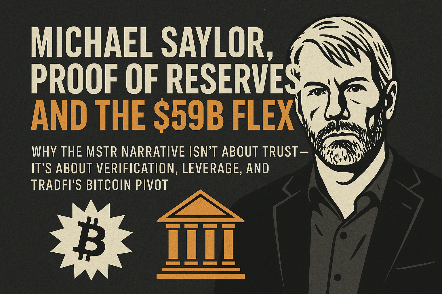Michael Saylor, Proof of Reserves, and the $59B Flex | by Greg J Barber |  Medium