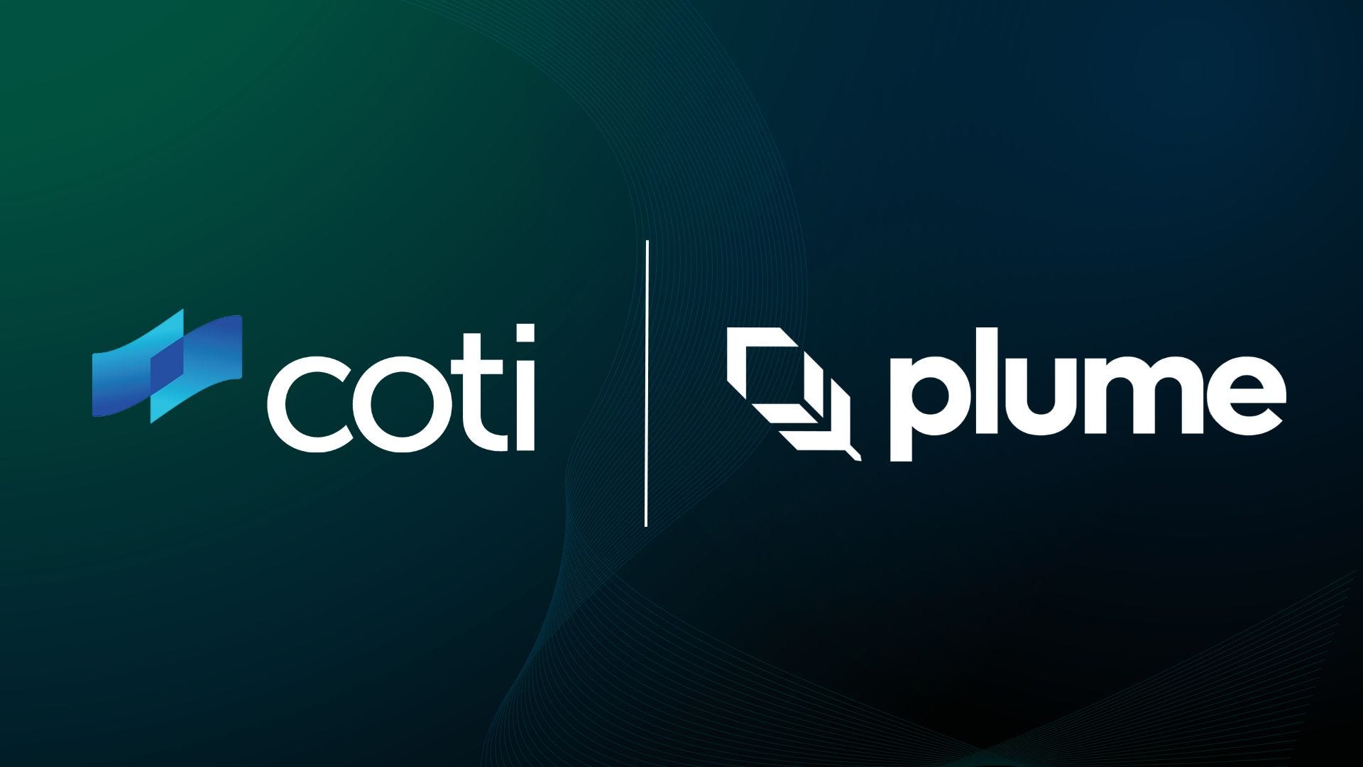 COTI Partners With Plume For Confidential RWAs | by COTI | COTI | Medium