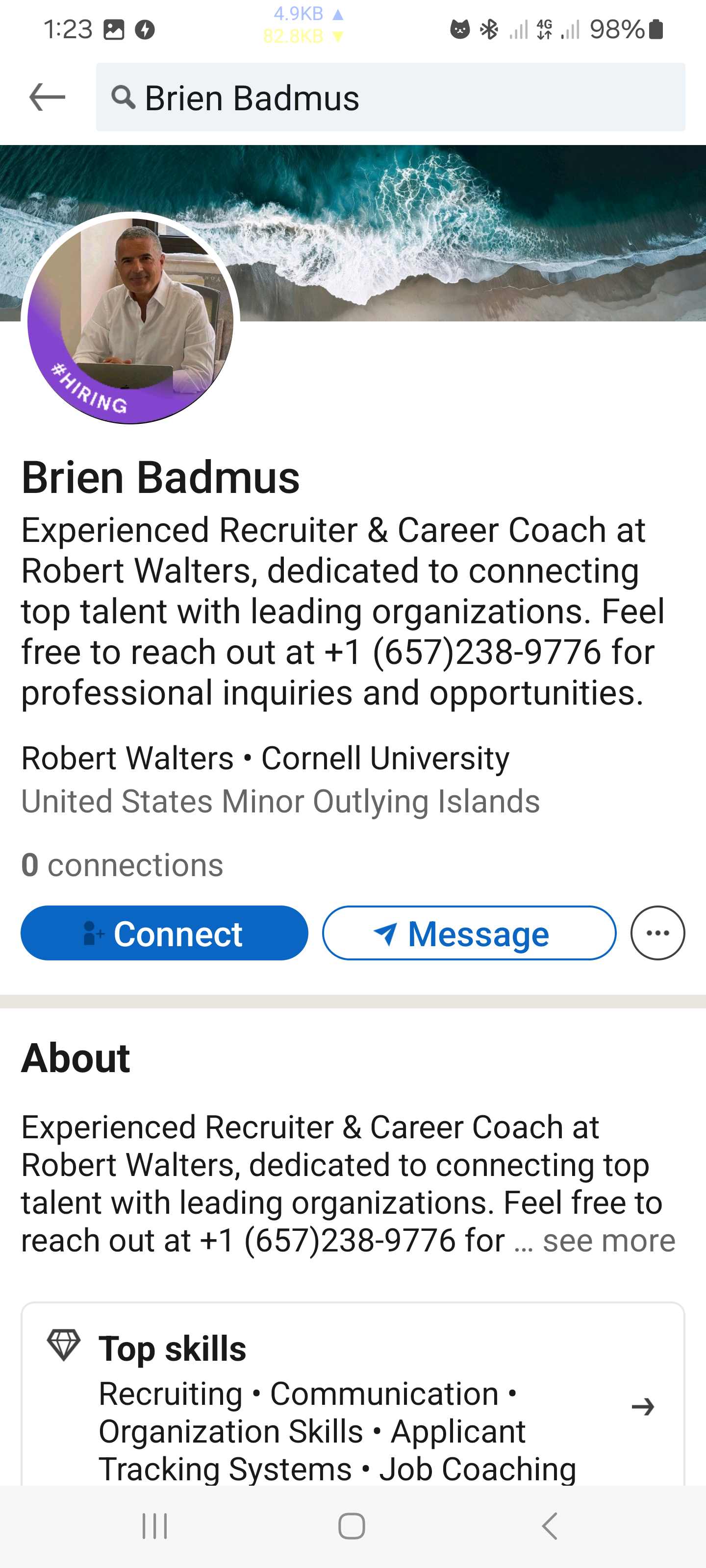 Identifying Fake LinkedIn “Recruiter” Accounts | by Debbie Levitt | Delta  CX Hive
