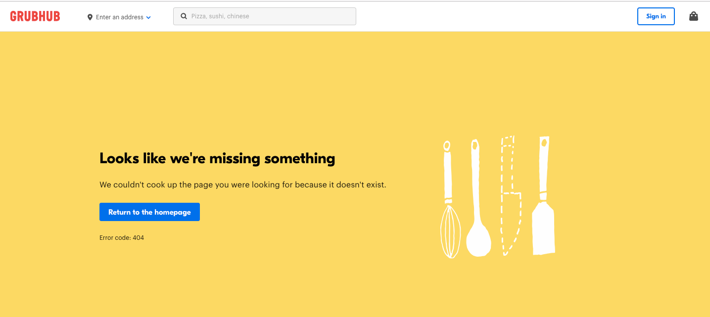 404 error pages that will make you smile | by Ema Kaminsky | Medium