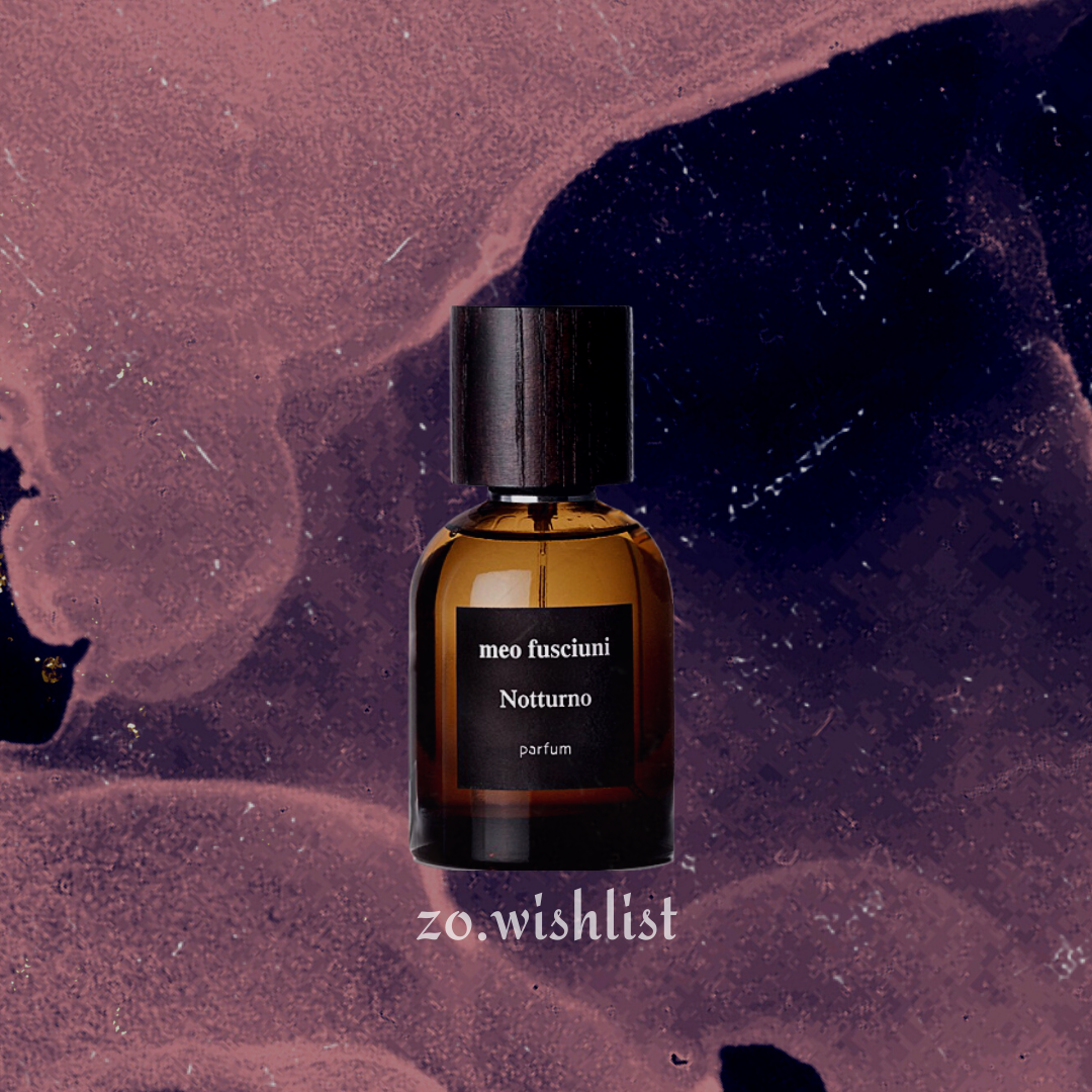Meo Fusciuni: NOTTURNO (Parfum) Ciclo della Poesia - zo.wishlist