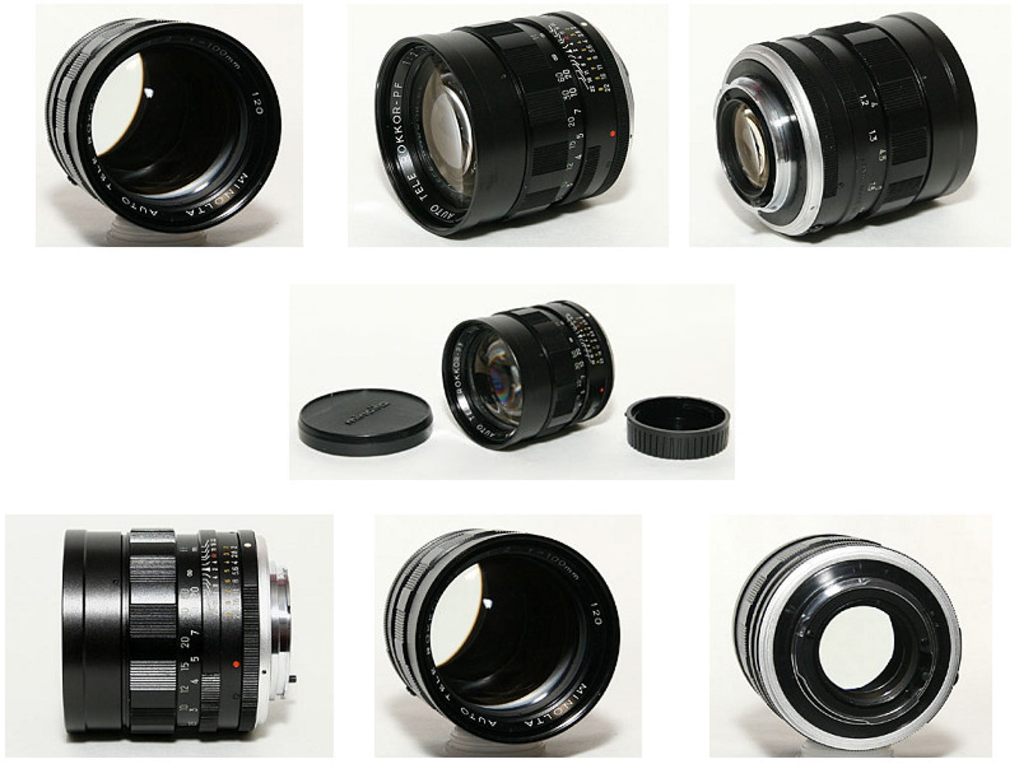 Minolta Auto Tele Rokkor-PF 100mm F2 / Portrait Vintage