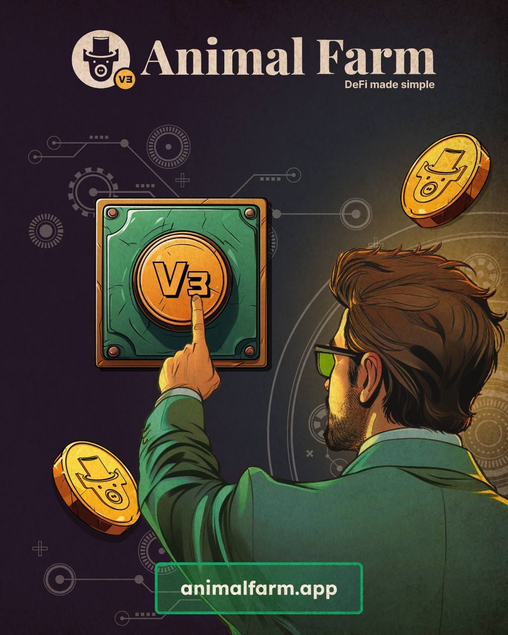 Maximize Your Crypto Returns With Animal Farm V3: A Non-Custodial  Decentralized Platform For Ownership Yield Aggregation And Lending. | by  WeeGotDaJuice | Medium