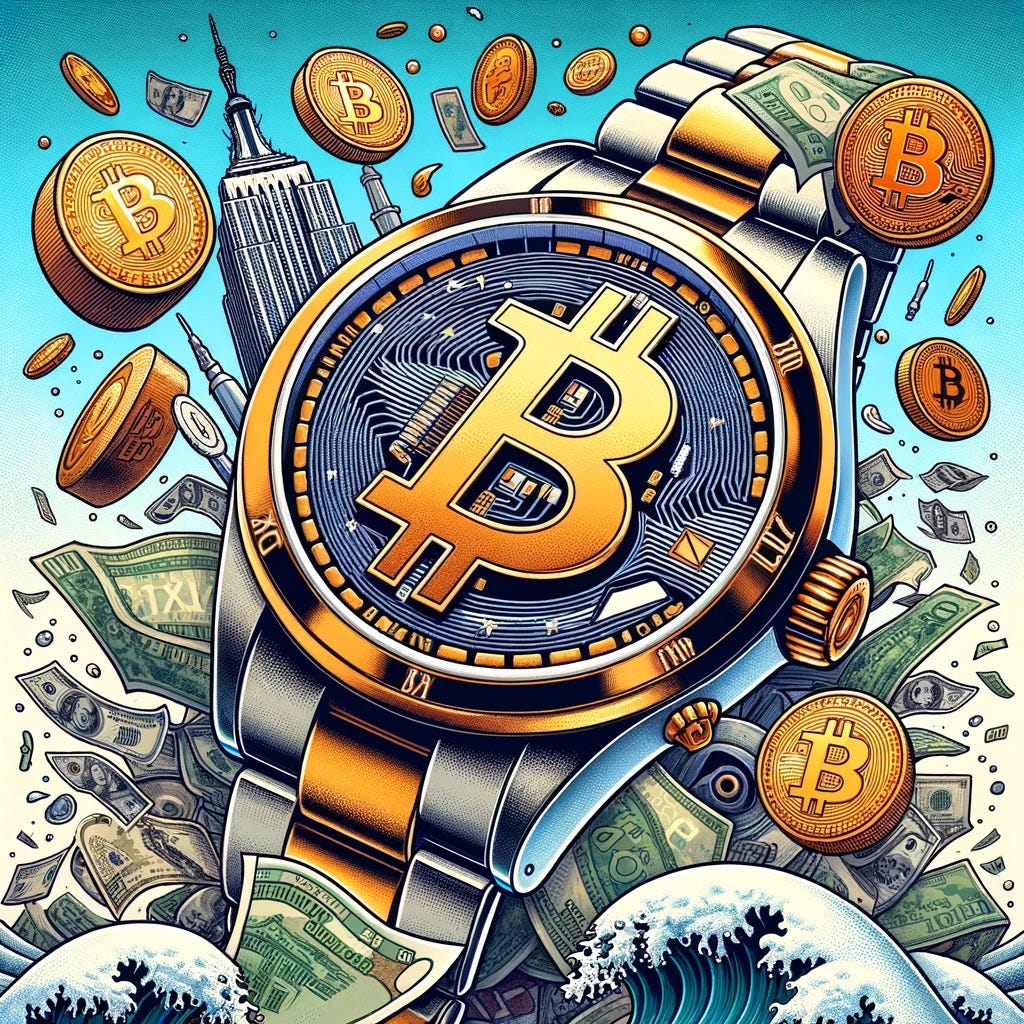 Time, Money, and the Cryptic World: A Deep Dive into Rolex, Bitcoin, and  the Frustrations of Fiat… | by Kelvin Yeong | Medium