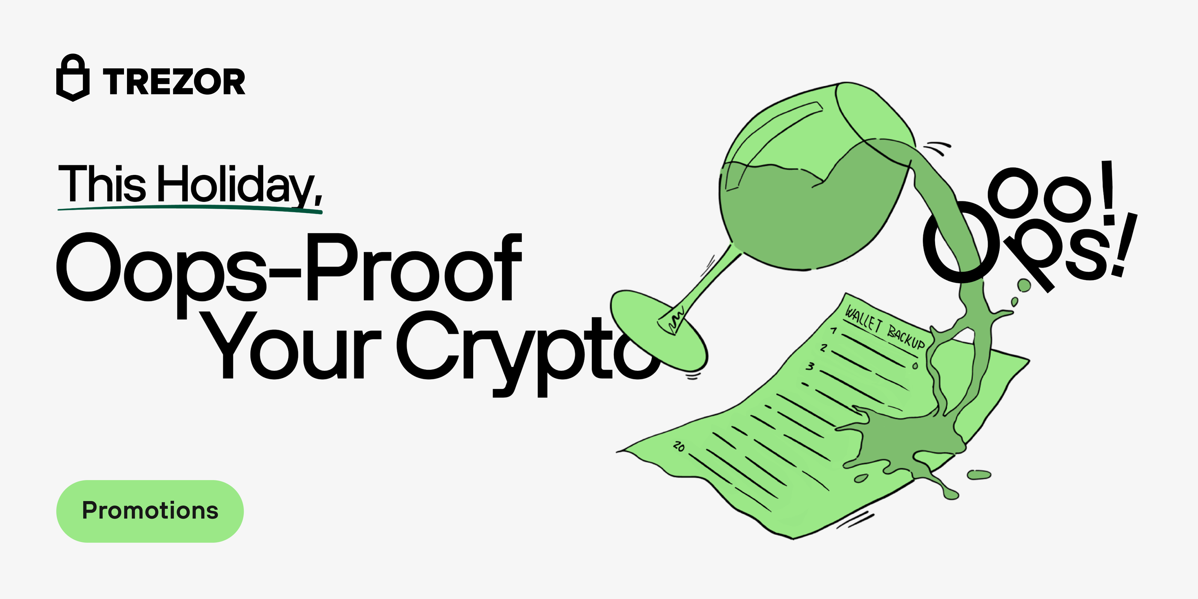 Oops-Proof Your Crypto This Holiday Season! | by SatoshiLabs | Trezor Blog