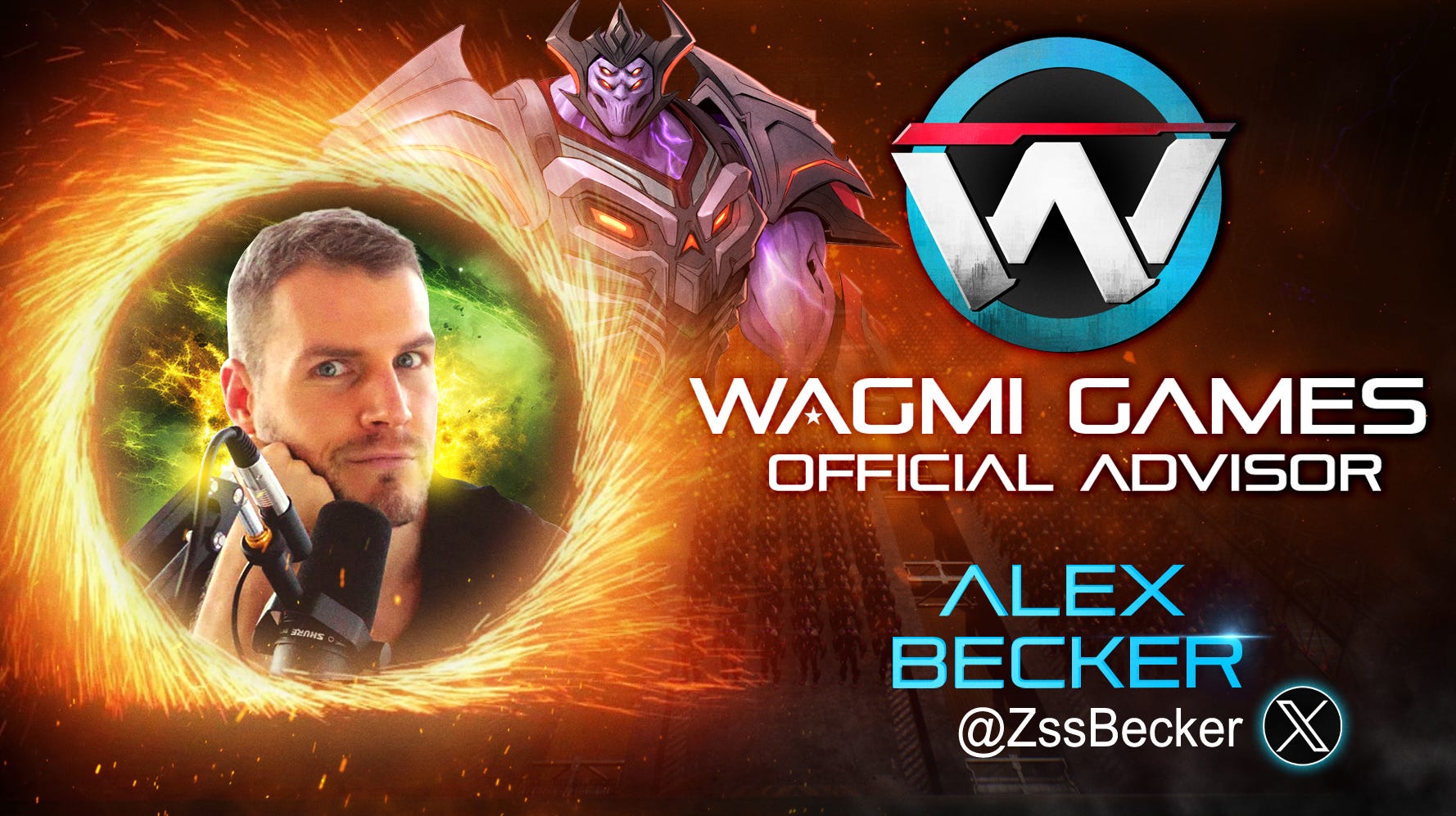 Alex Becker, The Most Powerful Voice In Web3 Gaming, Joins WAGMI Games As  Official Advisor! | by WAGMI Games | Medium