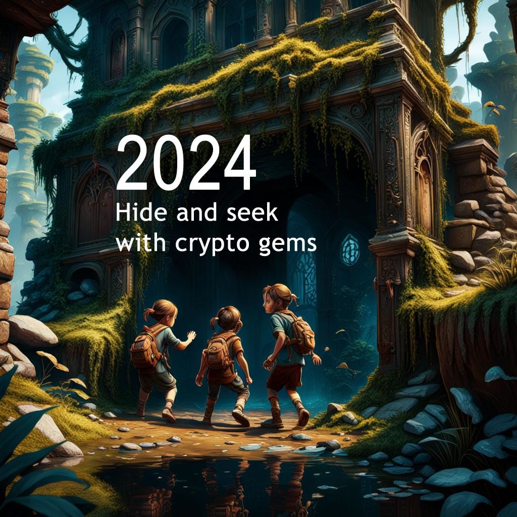 Hide and seek with crypto gems 2024 | by Cryptorella | Medium