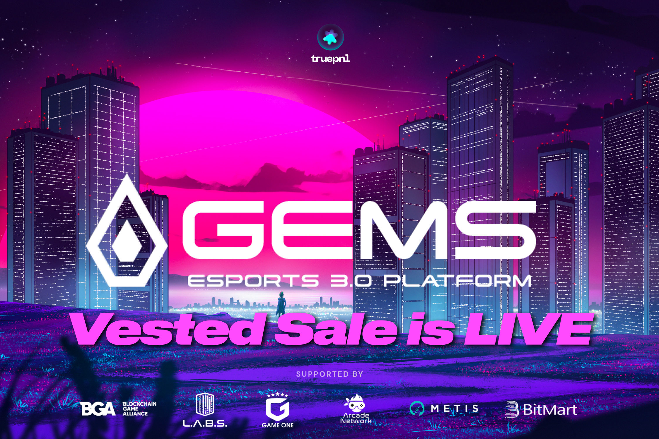 New Vested Sale opens on TruePNL — introducing GEMS | by TruePNL | TruePNL  Launchpad