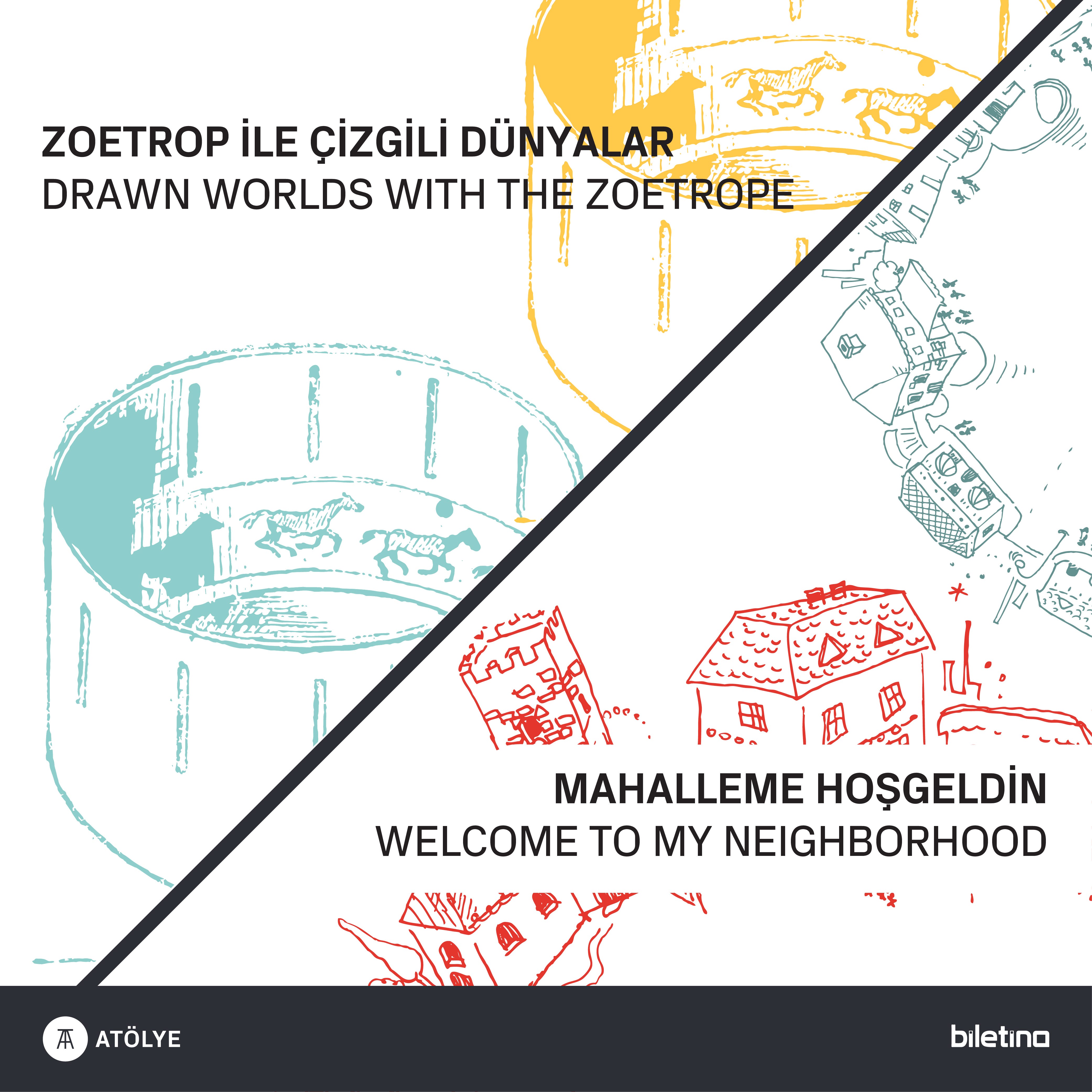 A poster design example for two children workshops, which took place in early June. Note the same look-and-feel as the website.