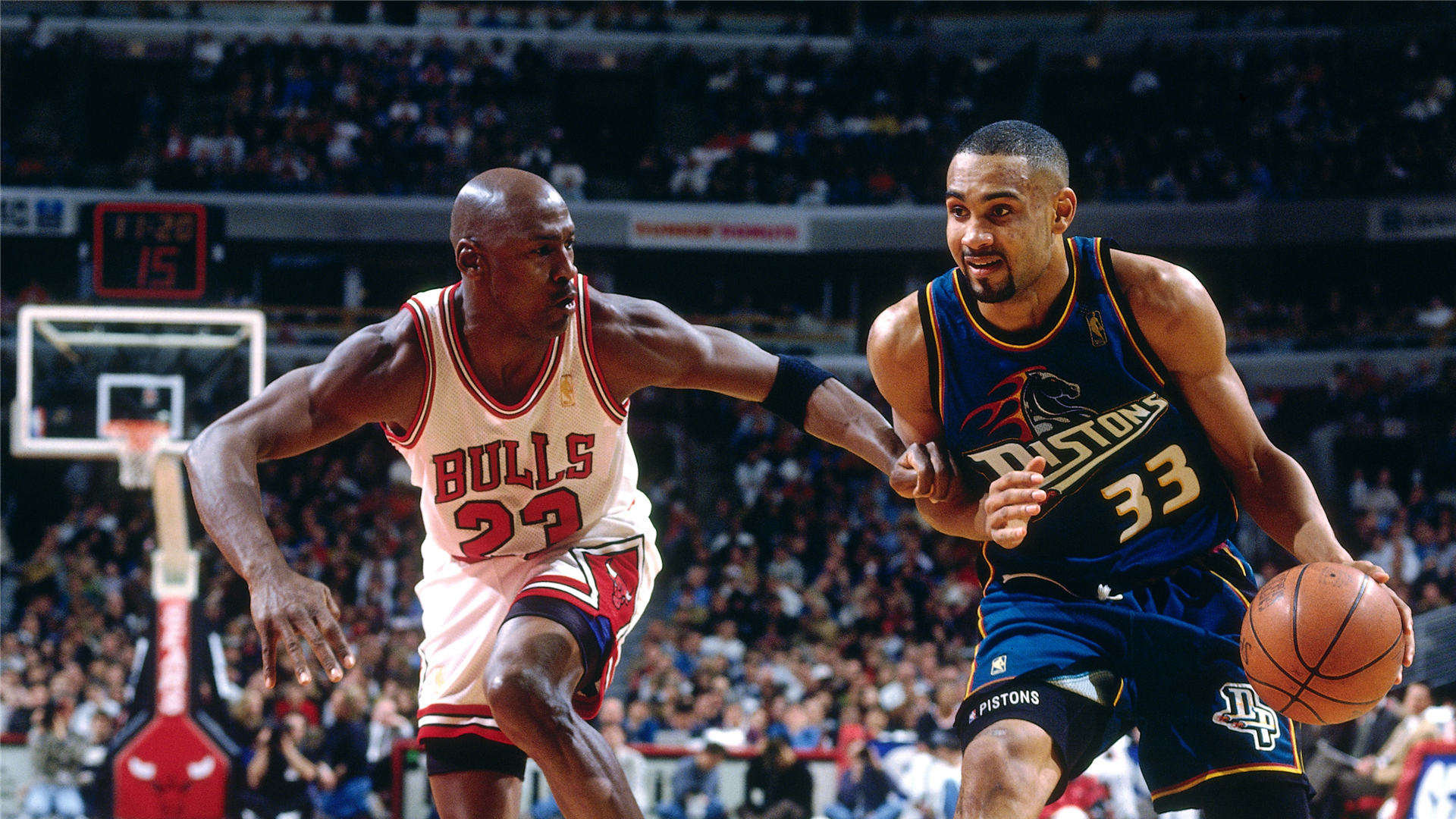 grant hill dunk