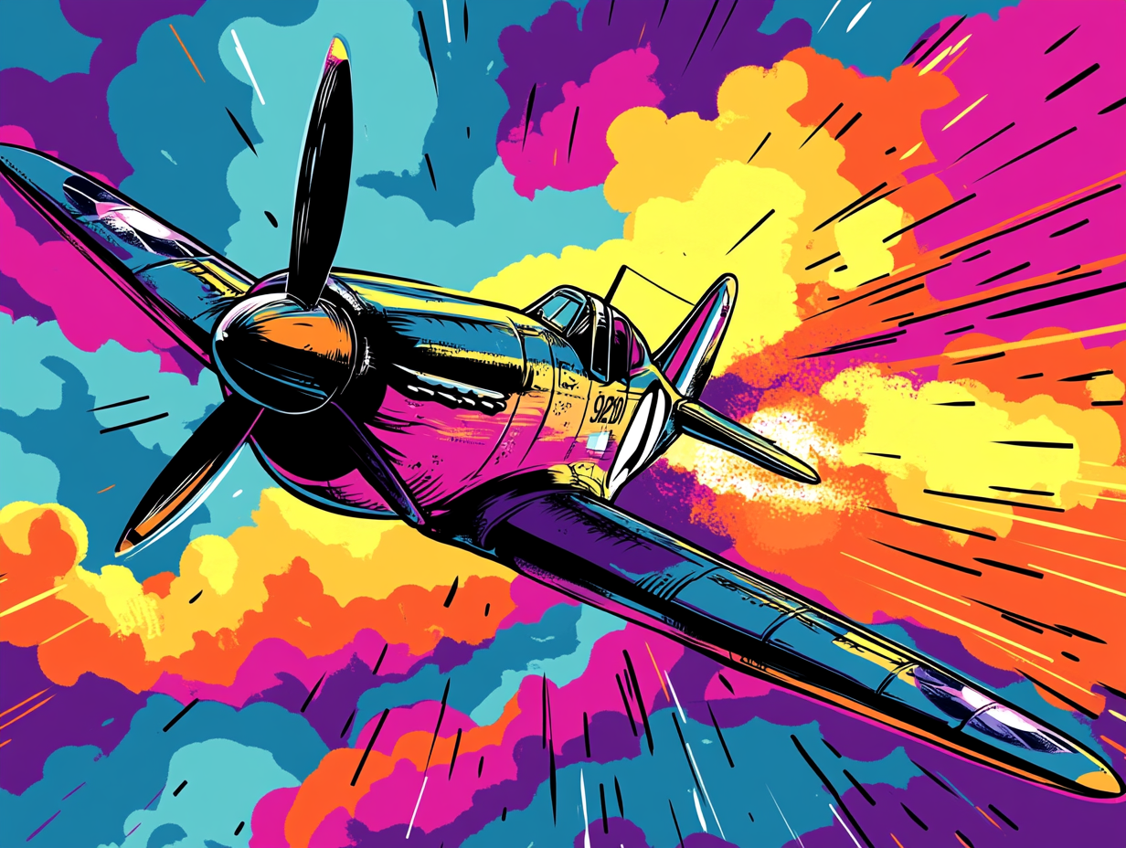 Recreating the bold and iconic world of 1950s pop arts in