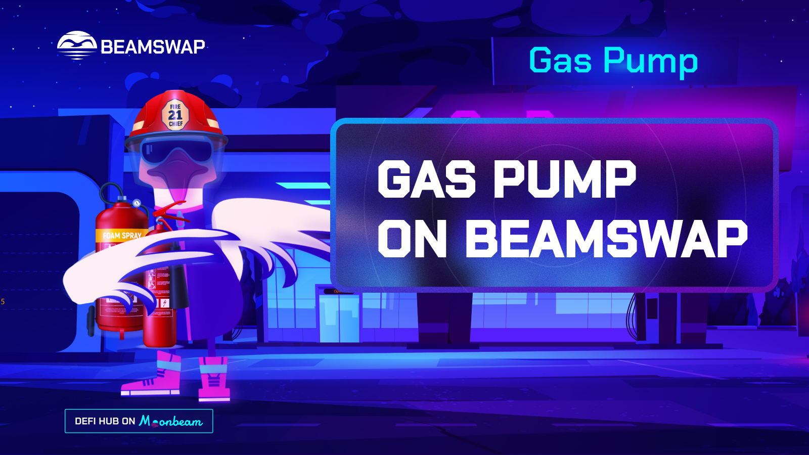 Gas Pump live on Beamswap. The new feature will allow Beamswap… | by  Beamswap | Beamswap | Medium