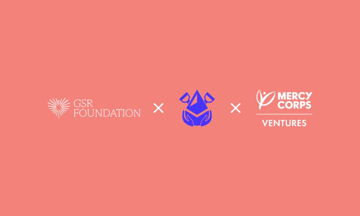 GSR Foundation Backs Mercy Corps Ventures via Lido Impact Staking,  Advancing a New Model for Philanthropic Capital Deployment | by Mercy Corps  Ventures | Mercy Corps Ventures | Medium