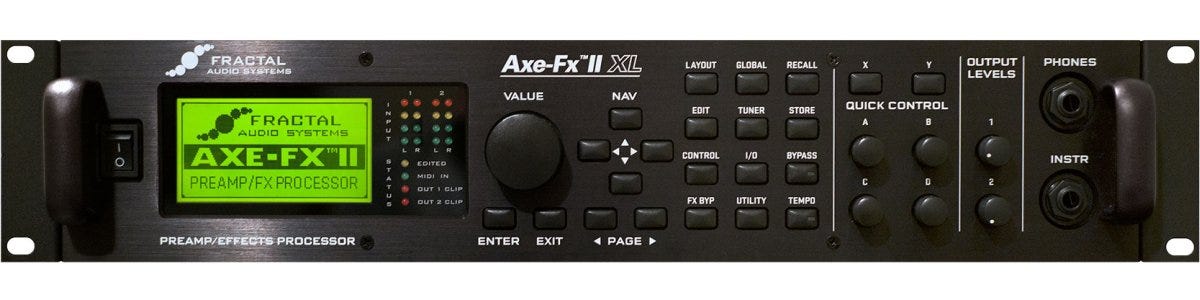 FRACTAL AUDIO SYSTEMS Axe Fx-Ⅱ XL Used Fractal Audio AXE FX 2 XL Multi Effects Processor