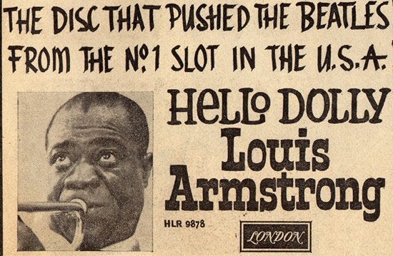 Remembering When 63 year-old Louis Armstrong Kicked The Beatles