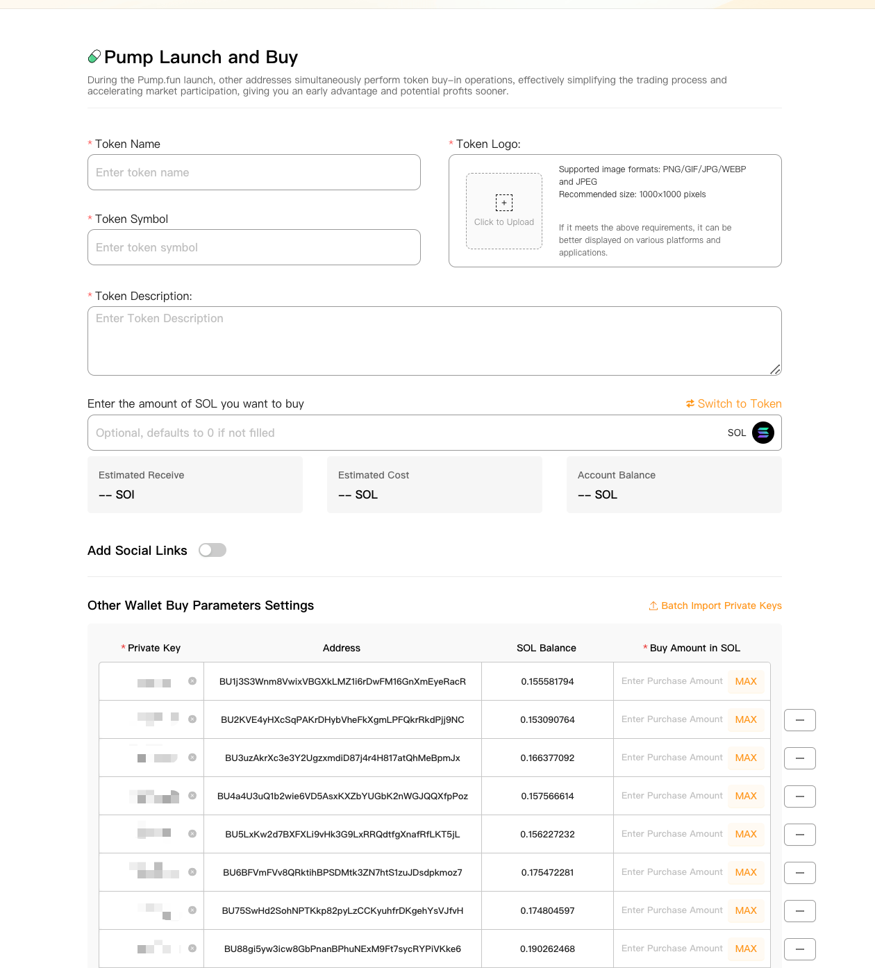 Pump.fun Tutorial: Multi-Address Sniping While Creating Tokens | by abao |  Medium