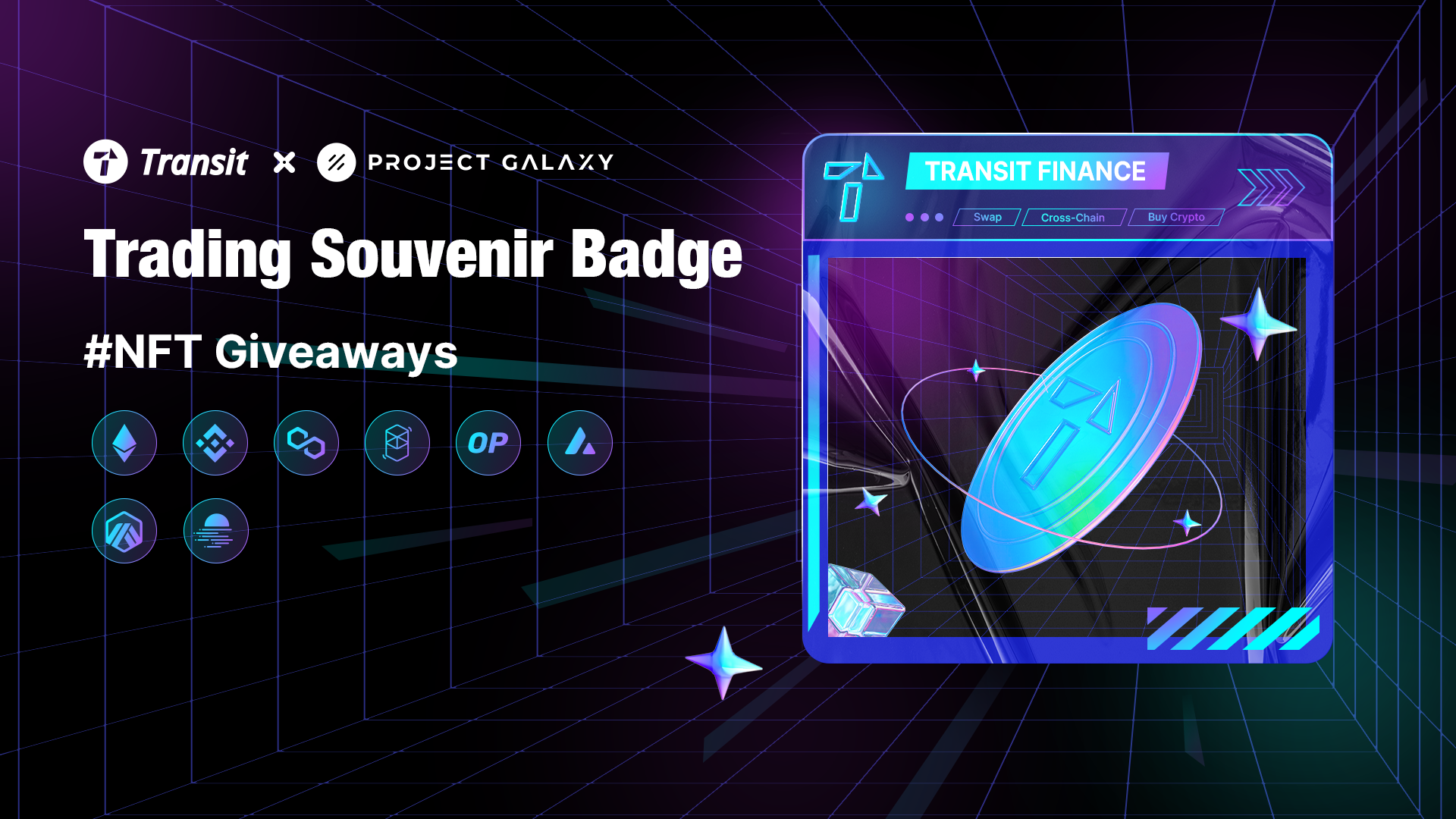 How to claim Transit Swap Trading Souvenir Badge on Project Galaxy? | by  Transit Finance | Medium