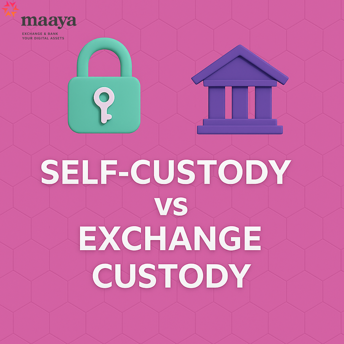 🔐 Self-Custody vs Exchange Custody: Who Should Hold Your Crypto? | by  Utsav DAR | Medium