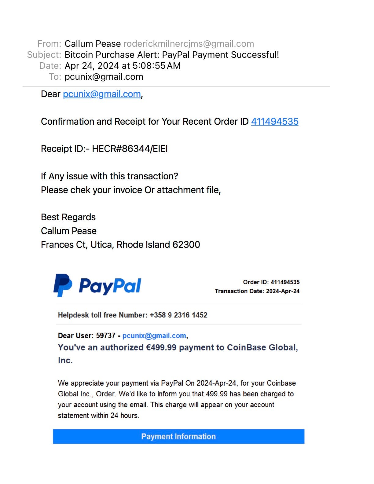 The Funniest and Dumbest Spam Email Ever | by Anthony (Tony/Pcunix)  Lawrence 👀 | Tech and Me, Loving It or Hating It | Medium