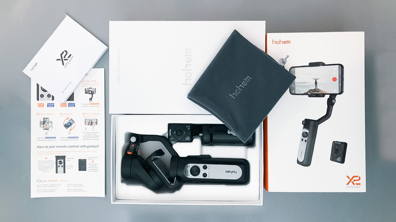 スタビライザー iSteady X2　hohem
スマホジンバル 折りたたみ式 Hohem iSteady X2 Kit