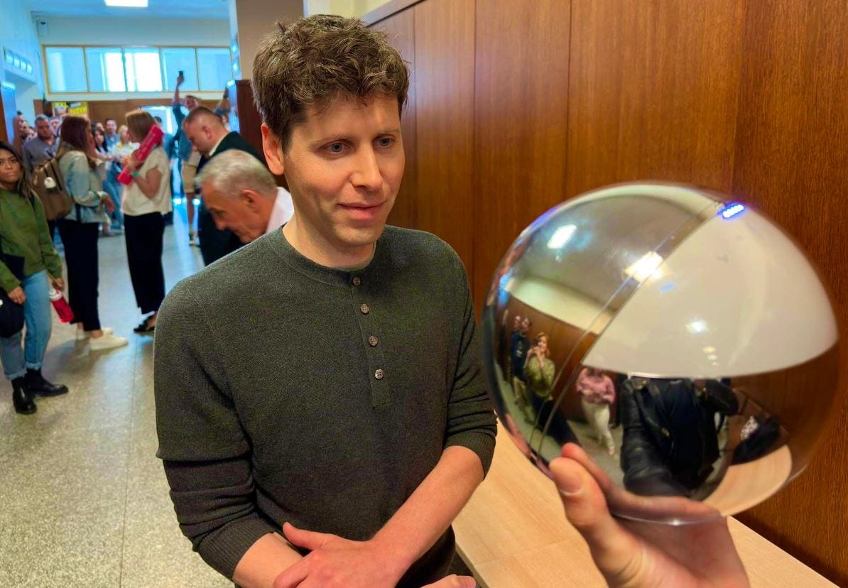 Sam Altman (Chat GPT Founder) Has Launched Worldcoin and Wants To Scan Your  Eyeballs in Exchange for Crypto | by Jayden Levitt | DataDrivenInvestor